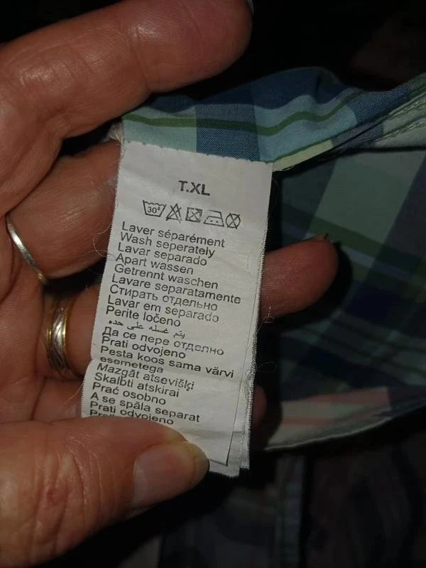 Camisa quadriculada verde azul e vermelho tamanho Xl marca Jules – photo 6